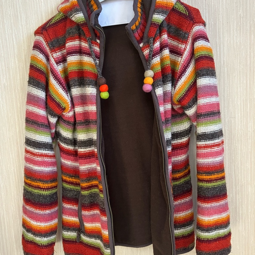 Colorful Striped Jacket - Picture 2 of 5